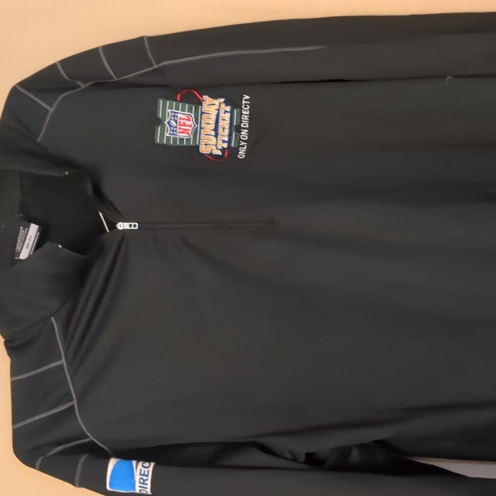 Nike Golf NFL Sunday Ticket DirectTV Vintage Embroidered Pullover Jacket Size L